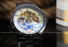 Ceas WINNER mecanic Automatic Skeleton W13 PREMIUM | Produs cu Garantie + Cadou foto