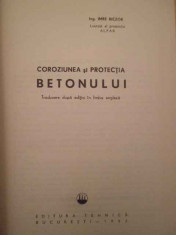 Coroziunea Si Protectia Betonului - Imre Biczok ,139403 foto