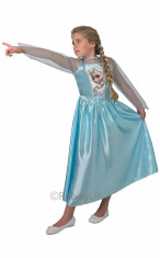 Costum de carnaval - ELSA din Frozen 9 - 10 ani foto