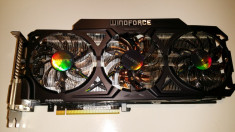 Placa video Gigabyte GeForce GTX 780 GHz Edition 3GB DDR5 384-bit WindForce 3X foto