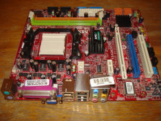 Placa de baza MSI K9AGM2 socket AM2 video on board DDR2 PCI-E foto