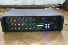 Statie / Amplificator audio Vlliodor ds-9702 2 x 80 w RMS 4-8 ohmi intrare USB/card memorie intrare microfon foto