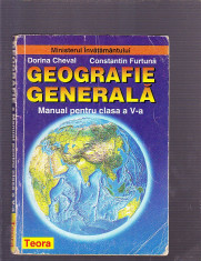 GEOGRAFIE GENERALA MANUAL PENTRU CLASA -A 5 -A foto