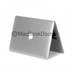 Carcasa Protectie Apple MacBook Pro 15 Silver metalic Slim --- 139 Ron foto