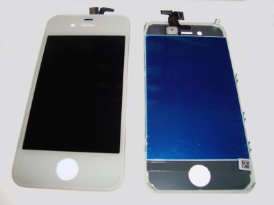 LCD iPhone 4 complet LCD + touchscreen,original White foto