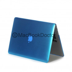 Carcasa Protectie Apple MacBook Pro 13 Blue metalic Slim --- 129 Ron foto