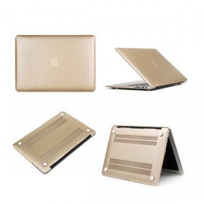 Husa protectie Macbook 13.3 Air Gold foto