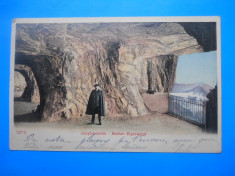 HOPCT 43 L ELVETIA EIGERWAND -STATIA DE METROU SUBMONTAN JUNGFRAUBAHN 1904 / STAMPILOGRAFIE DEOSEBITA DE METROU ! [CIRCULATA ] foto