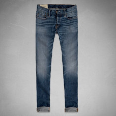 Blugi ABERCROMBIE FITCH - Blugi Barbati Skinny - 100% AUTENTIC foto