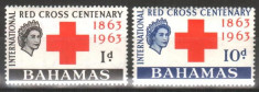 Anglia / Colonii, BAHAMAS, 1963, &amp;quot;Centenar - Crucea Rosie&amp;quot; - seria Omnibus, nestampilate, MH foto