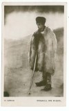 698 - Arges, Cioban din MUSCEL - old postcard - used - 1917
