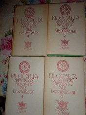 Filocalia vol 2+3+4+5/ ediia a 2-a foto