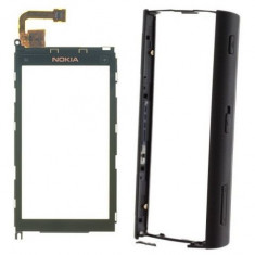 Carcasa rama mijloc cop geam touchscreen digitizer touch screen Nokia X6, X6 8Gb, X6 16Gb X6-00 Originala Original foto