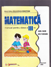 MATEMATICA -MANUAL PENTRU CLASA -A 3 -A foto