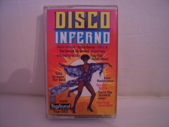 Vand caseta audio Disco Inferno, originala