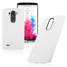 Carcasa de protectie soft TPU pentru LG Optimus G3 - husa acopera toate marginile, nu aluneca din mana - culoare: ALB foto