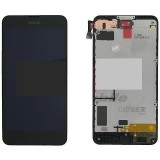 LCD+Touchscreen Nokia Lumia 630/Lumia 635 black cu Rama original