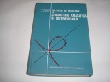 Culegere De Probleme De Geometrie Analitica Si Diferentiala - M.bercovici S. Ri