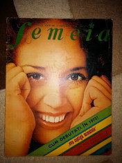 revista femeia ianuarie 1973 foto