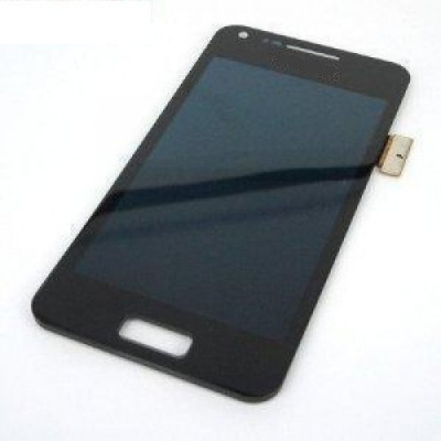 LCD+Touchscreen cu RAMA Samsung i9070 Galaxy S Advance black original foto