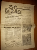 Ziarul zig-zag anul 1, nr. 6 aprilie 1990