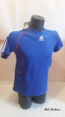 Tricou Adidas Albastru Nou foto