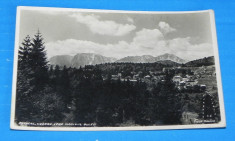 carte postala VECHE PREDEAL VEDERE SPRE MASIVUL BUCEGI CIRCULATA 1938 . destinatar comandantul strajer al legiunei olt slatina judetul BRASOV (v022 foto