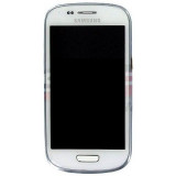 LCD+Touchscreen cu Rama Samsung i8190 Galaxy S III mini white original