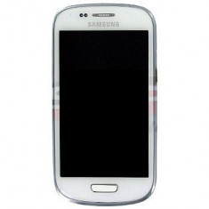 LCD+Touchscreen cu Rama Samsung i8190 Galaxy S III mini white original