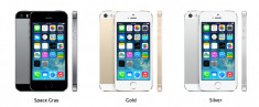 IPHONE 5S 32GB WHITE / SILVER / GOLD / AURIU SIGILATE !! 0 MIN !! NEVERLOCKED !! GARANTIE 12 LUNI !! 2549 RON !! foto