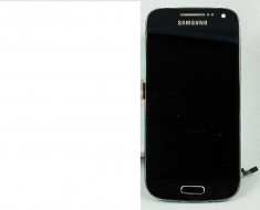 LCD+Touchscreen cu Rama Samsung i9195/i9190 Galaxy S4 mini Black Edition original foto