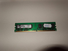 Memorie RAM DDR 2 PC 1GB Kingston KVR667D2N5/1G ( desktop 1 GB DDR2 ) (105) foto