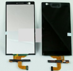 LCD+Touchscreen Sony Xperia P black original foto