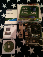 Placa de baza Ecs cu procesor quad core AMD A8 3870k 3ghz siAPU Ati HD6550D up to 2gb shared foto