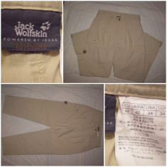 Pantaloni Jack Wolfskin barbati munte treking hiking outdoor drumetie tura foto