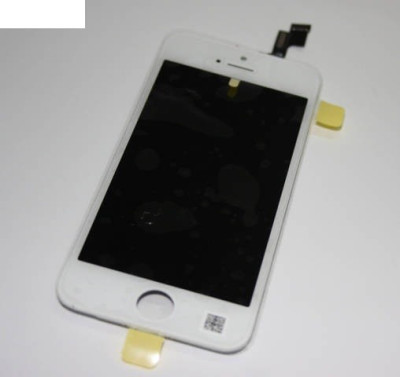 LCD+Touchscreen iPhone 5s white original foto