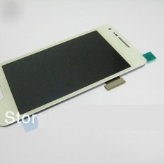 LCD+Touchscreen cu RAMA Samsung i9070 Galaxy S Advance alb original