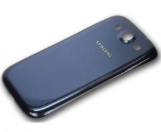 Capac Baterie Spate Samsung I9300 Galaxy S3 Albastru foto