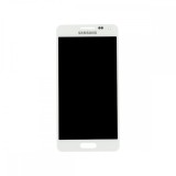 LCD Samsung Galaxy Alpha SM-G850A SM-G850F alb original display cu touchscreen