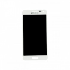 LCD Samsung Galaxy Alpha SM-G850A SM-G850F alb original display cu touchscreen