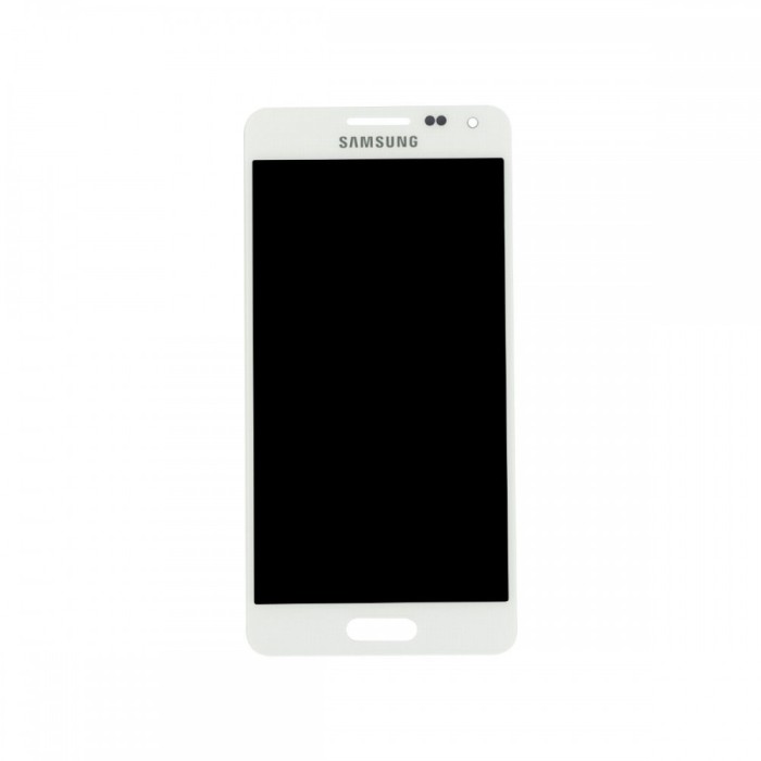 LCD Samsung Galaxy Alpha SM-G850A SM-G850F alb original display cu touchscreen