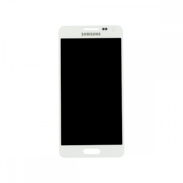 LCD Samsung Galaxy Alpha SM-G850A SM-G850F alb original display cu touchscreen