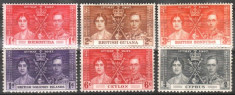 Anglia / Colonii, 1937 - Incoronarea George al VI-lea - seria Omnibus, nestampilate, MNH foto