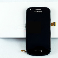 LCD+Touchscreen cu Rama Samsung i8190 Galaxy S III mini original made by Samsung Black
