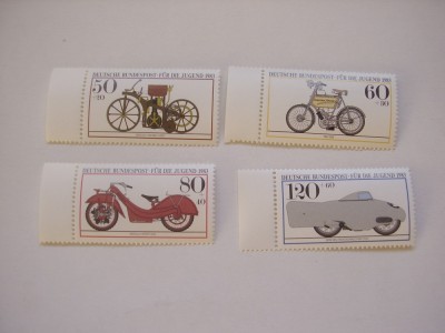 Germania 1983 motociclete MI 1168-1171 MNH foto
