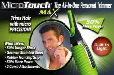 MICRO TOUCH MAX-Trimmer pentru nas, perciuni, sprancene, retusuri barba foto