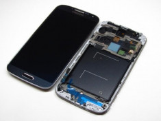 LCD+Touchscreen Samsung I9505 Galaxy S4 cu rama blue original foto
