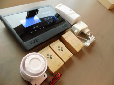 Sistem alarma wireless GSM , pentru 1 - 2 camere foto