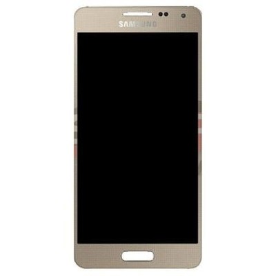LCD+Touchscreen Samsung Galaxy Alpha/SM-G850A/SM-G850F/SM-G850T auriu original foto