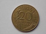 20 CENTIMES 1988 FRANTA XF